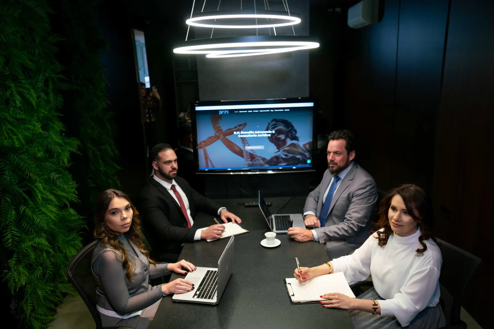 Equipe reunião